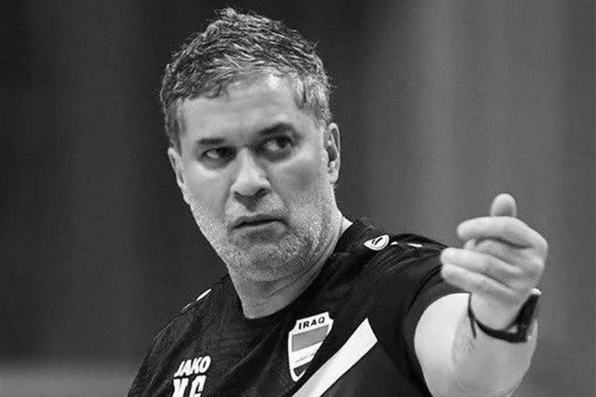 یکی از مربیان تیم ملی فوتسال عراق در حین یکی از جلسات تمرینی این تیم از دنیا رفت.