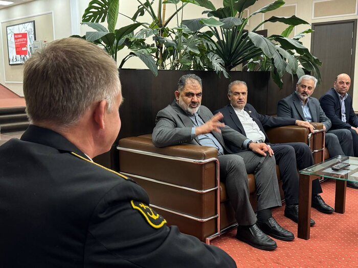 سفر فرمانده نیروی دریایی ارتش به روسیه برای شرکت در اجلاس خزری + عکس (۱۳ مهر ۱۴۰۴) سفر فرمانده نیروی دریایی ارتش به روسیه برای شرکت در اجلاس خزری + عکس (۱۳ مهر ۱۴۰۴)