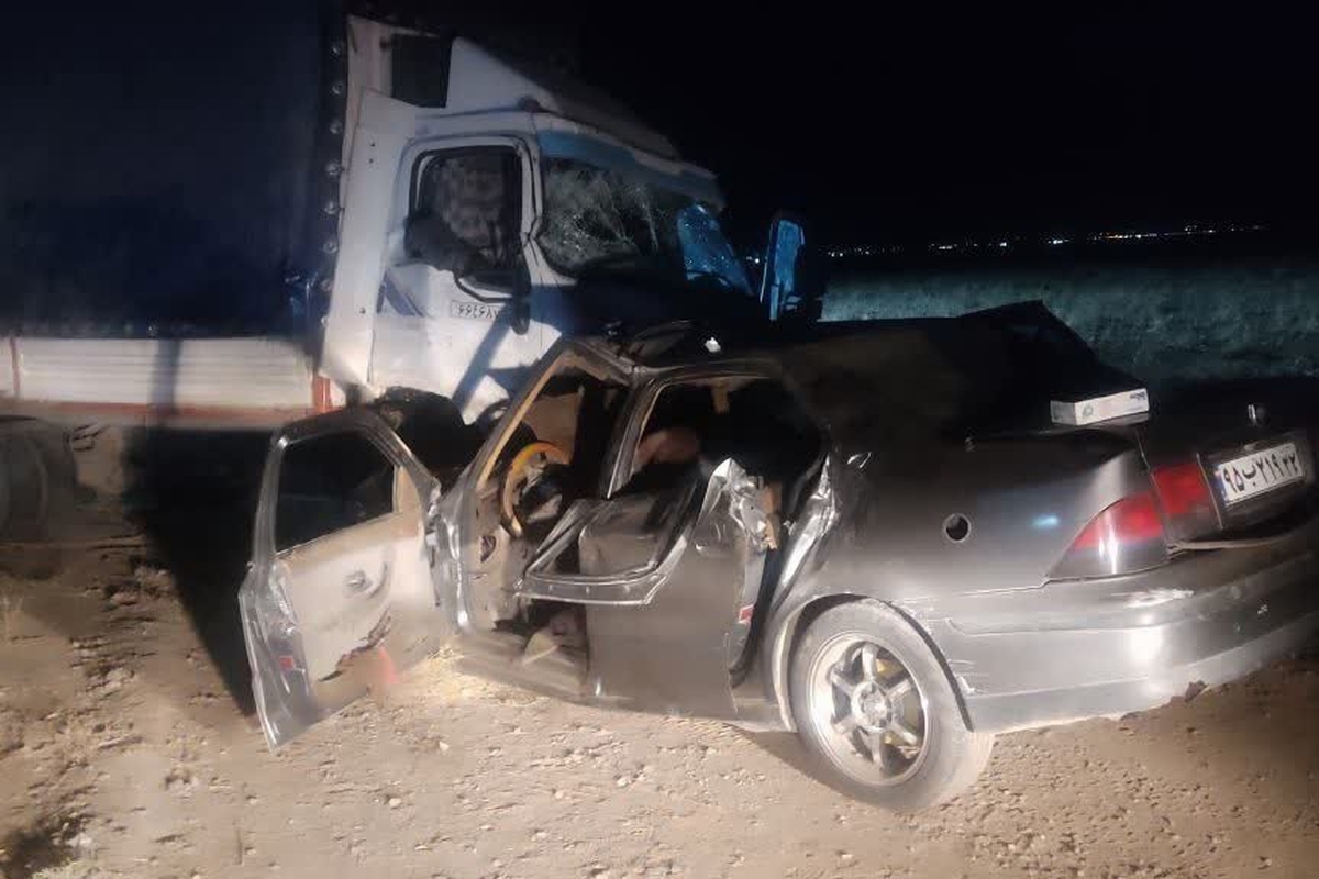 ۳ کشته و ۷ مصدوم در تصادف مرگبار خودرو حامل اتباع غیرمجاز در مرز تایباد (۱۴ مهرماه ۱۴۰۴)