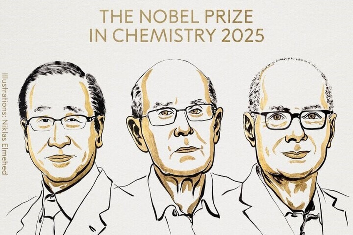 برندگان نوبل شیمی ۲۰۲۵ اعلام شدند: مبدعان روش‌های نوآورانه‌ در طراحی و سنتز کاتالیزورهای فعال و پایدار