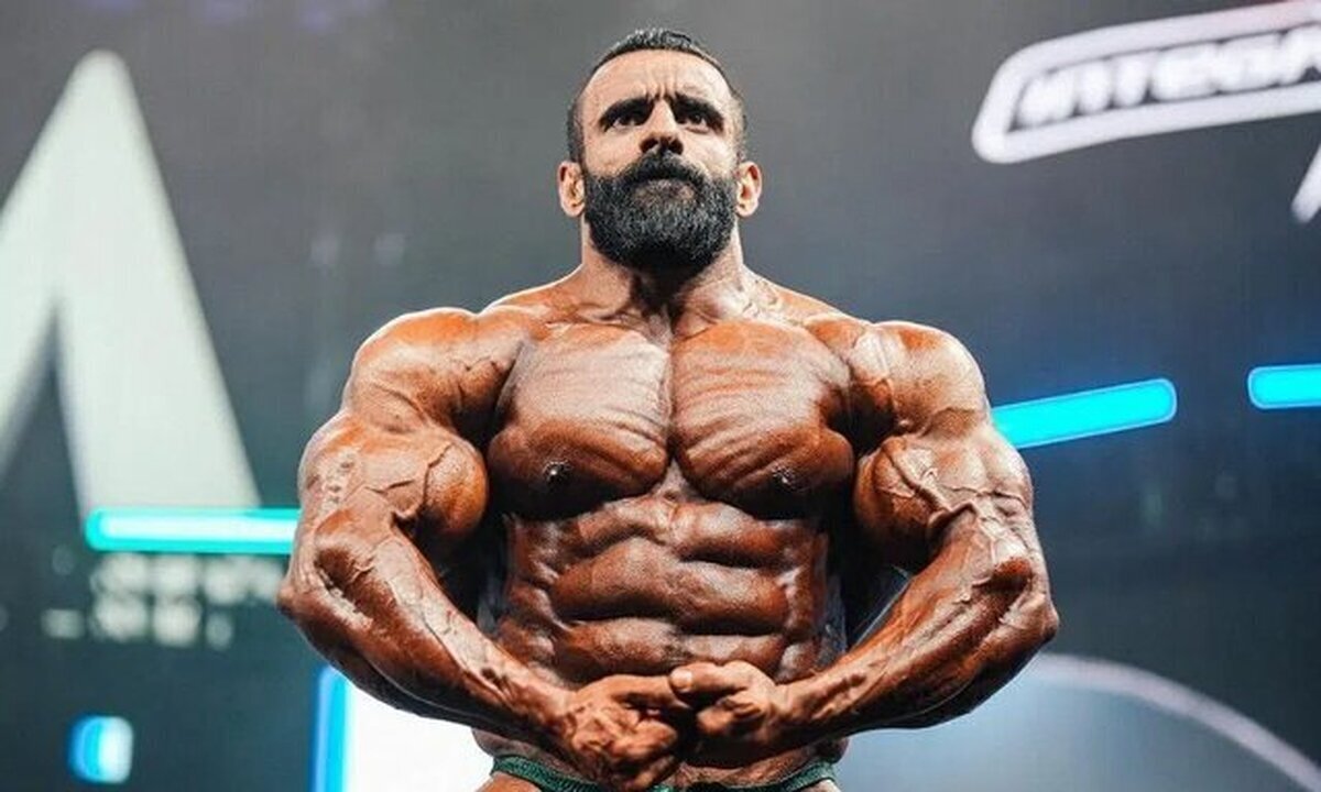 برای سومین‌بار پیاپی هادی چوپان نایب قهرمان مسترالمپیا شد.