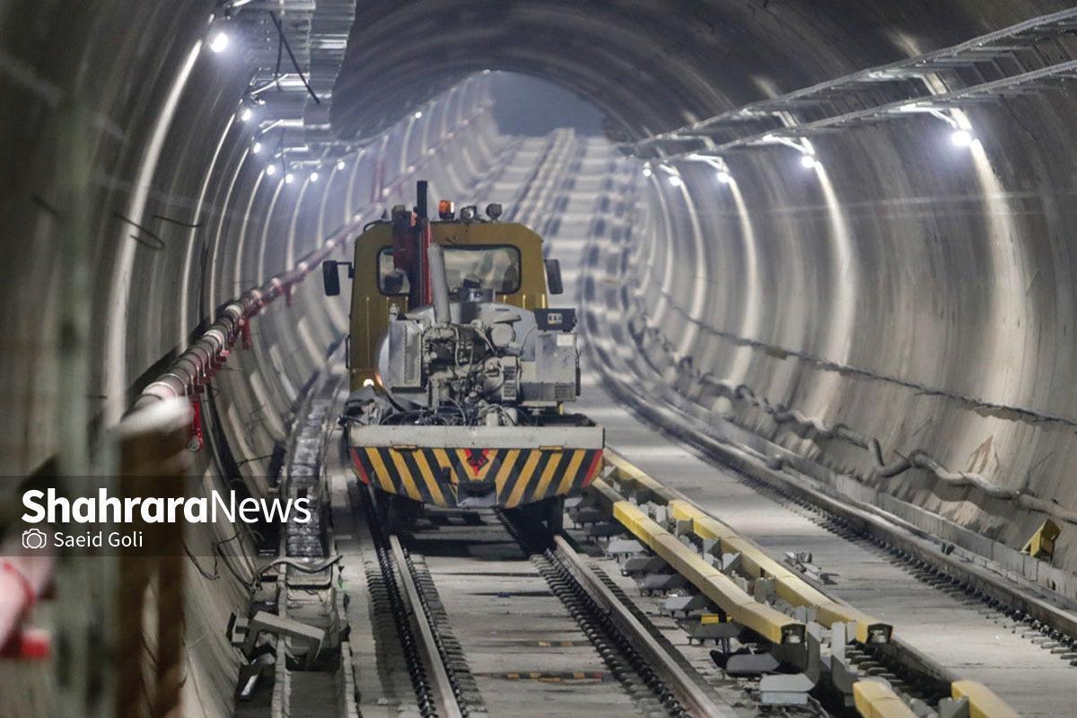 آغاز امتداد فاز۲ خط۳ مترو مشهد تا میدان فردوسی با اعتبار ۶ هزار میلیارد تومان