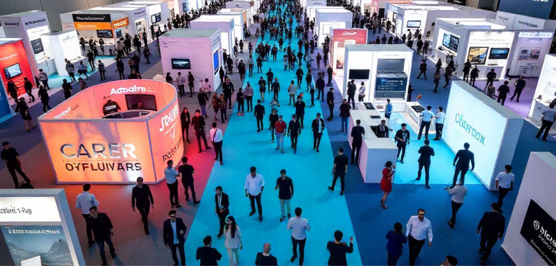 همه چیز درباره نمایشگاه جیتکس دبی ۲۰۲۵ + تاریخ، مکان برگذاری و هزینههای شرکت در نمایشگاه سالن نمایشگاه جیتکس دبی