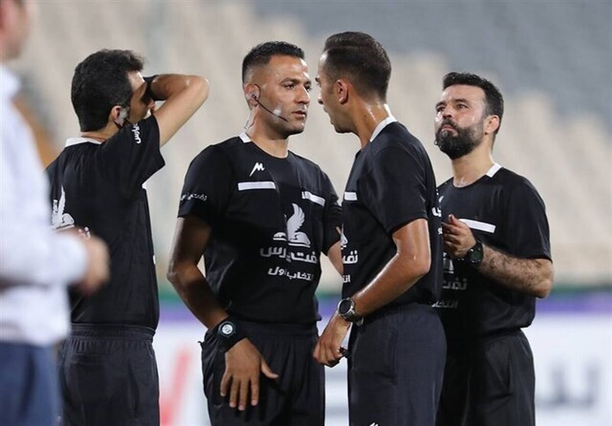 داوران هفته هفتم لیگ برتر به‌خط شدند