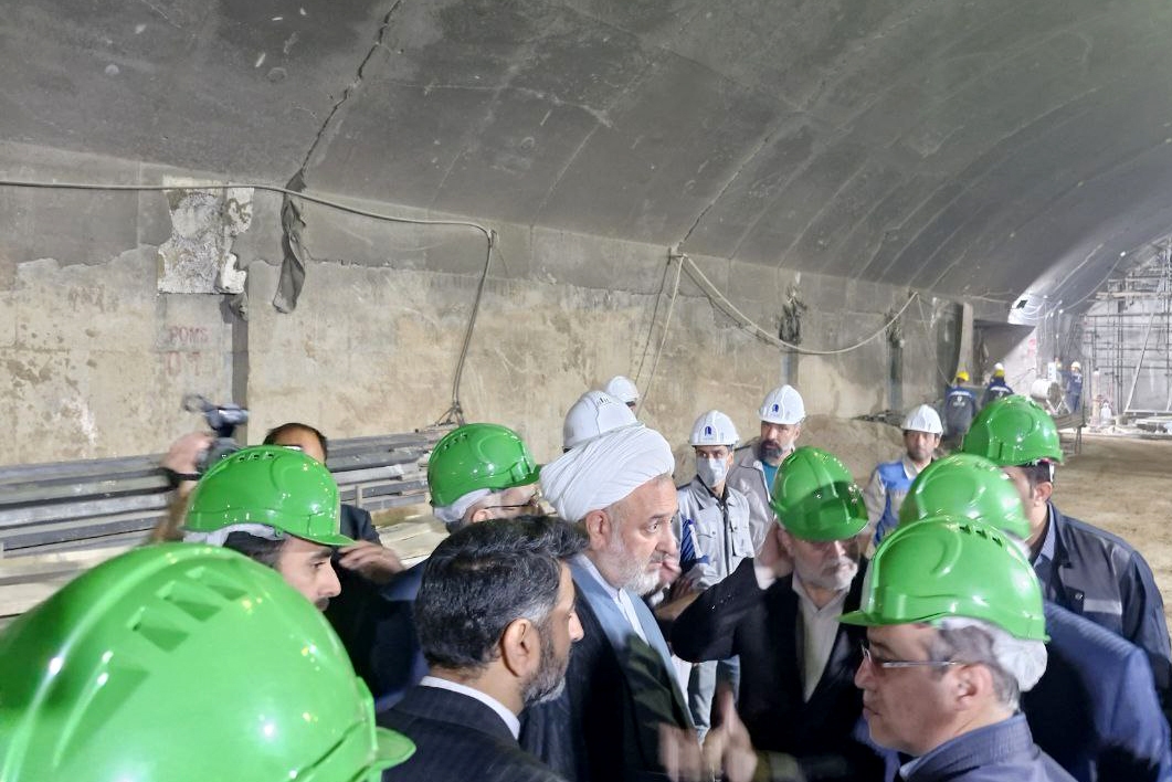 بازدید مدیرکل بازرسی خراسان رضوی و شهردار مشهد از پروژه خط ۳ قطار شهری مشهد بازدید مدیرکل بازرسی خراسان رضوی و شهردار مشهد از پروژه خط ۳ قطار شهری مشهد