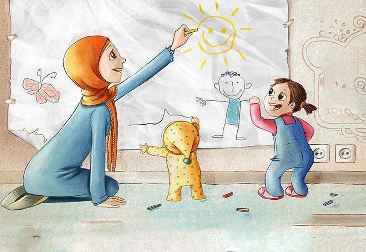 تربیت کودک، وظیفه‌ای مقدس و مشترک میان خانواده و مدرسه