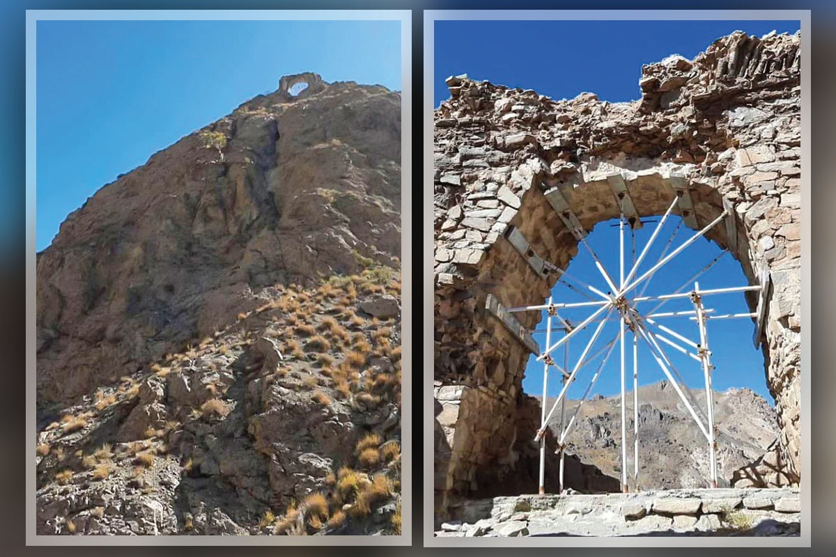 درباره آتشکده‌ای در دل کوه‌های سخت‌گذر خراسان | رازِ خانه دیو