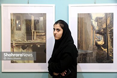 گزارش تصویری | نمایشگاه نقاشی استاد صباغیان با عنوان «فراسوی زمان»