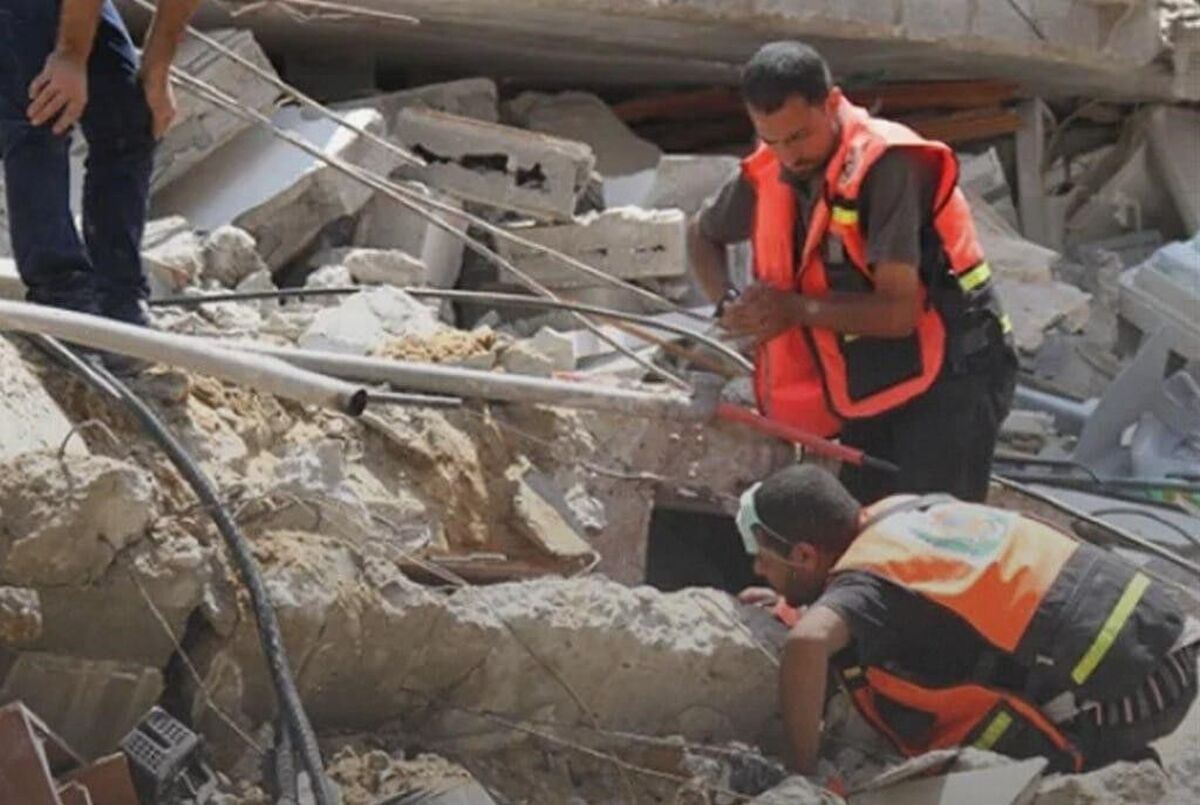 نیاز شدید شهرداری غزه به ماشین آلات سنگین برای کشف اجساد از زیر آوارها