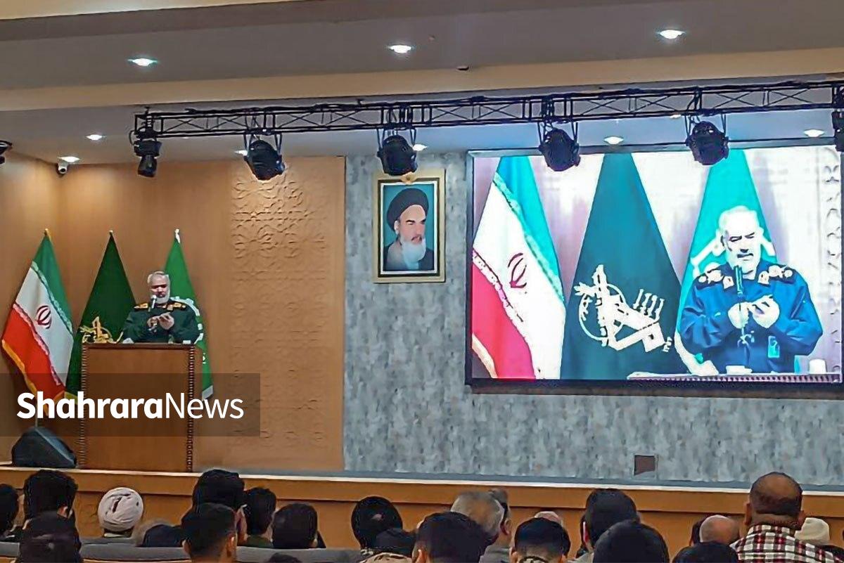 جانشین فرمانده کل سپاه در مشهد: پیروز قطعی جنگ ۱۲روزه، ملت ایران بود |  نیرو‌های مسلح ایران در آمادگی کامل هستند