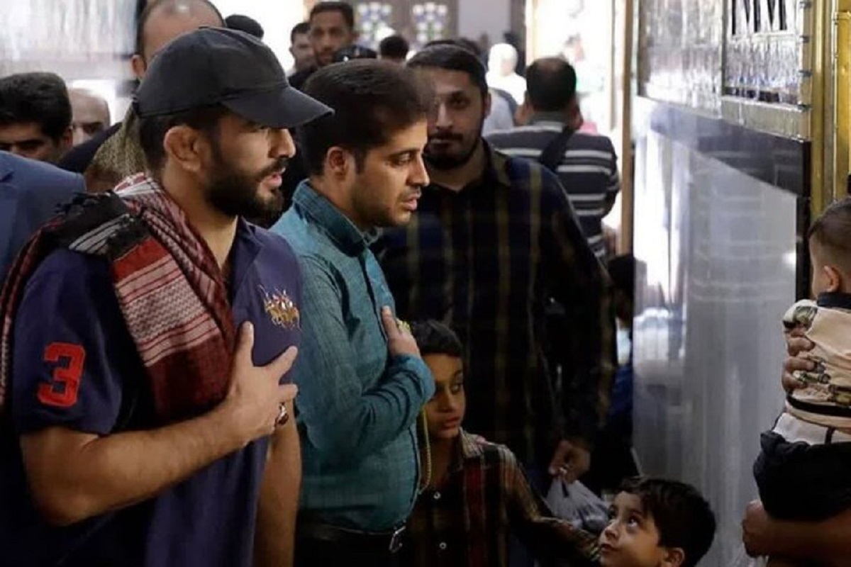 قهرمانان کاروان ایران قبل از اعزام به مسابقات جهانی کشتی با امام رضا(ع) درد و دل کردند.