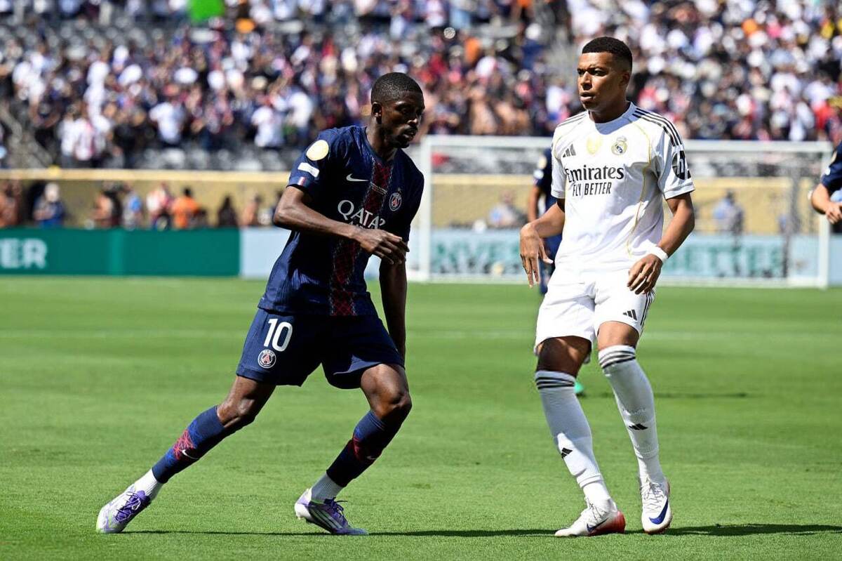 عثمان دمبله معتقد است که کیلیان امباپه شایستگی کسب جایزه ارزشمند توپ طلا را دارد.