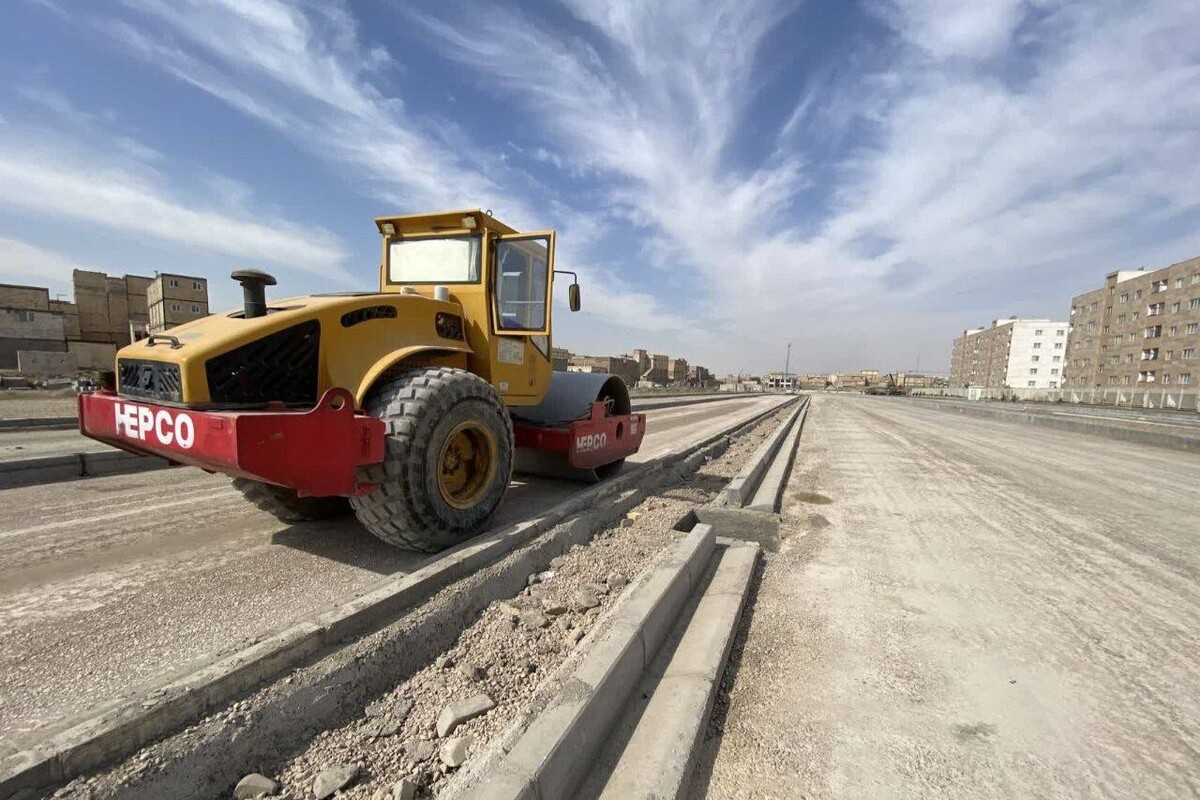 اجرای فاز نخست پروژه میان‌گذر جنوبی با ۶۰ درصد پیشرفت فیزیکی در مشهد