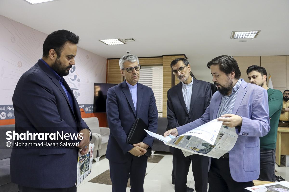 گزارش تصویری | بازدید اسماعیل بقایی، سخنگوی وزارت امور خارجه، از موسسه فرهنگی شهرآرا