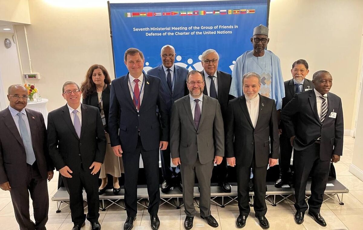 در جریان هفتمین نشست وزرای خارجه گروه دوستان منشور ملل متحد، بیانیه‌ای ویژه در محکومیت حملات رژیم صهیونیستی و ایالات متحده آمریکا علیه جمهوری اسلامی ایران صادر شد.