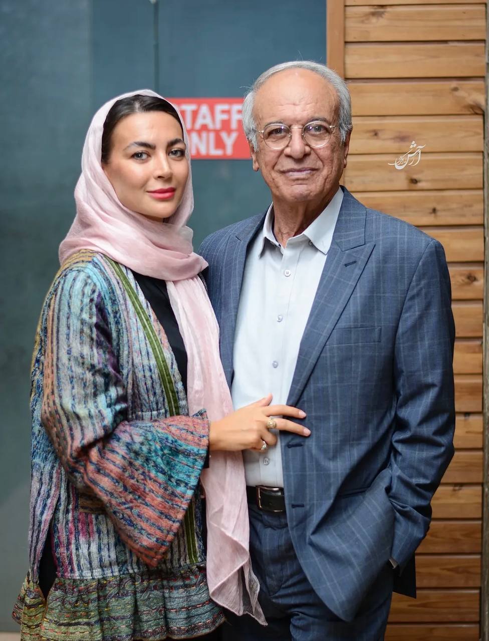 استایل متفاوت غلامرضا نیکخواه در کنار دخترش + عکس استایل متفاوت غلامرضا نیکخواه در کنار دخترش + عکس