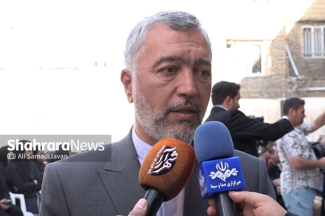 فرماندار مشهد: ۲۱۳ مدرسه تا ابتدای سال تحصیلی ۱۴۰۵ در شهرستان مشهد به بهرهبرداری خواهند رسید فرماندار مشهد: ۲۱۳ مدرسه تا ابتدای سال تحصیلی ۱۴۰۵ در شهرستان مشهد به بهرهبرداری خواهند رسید