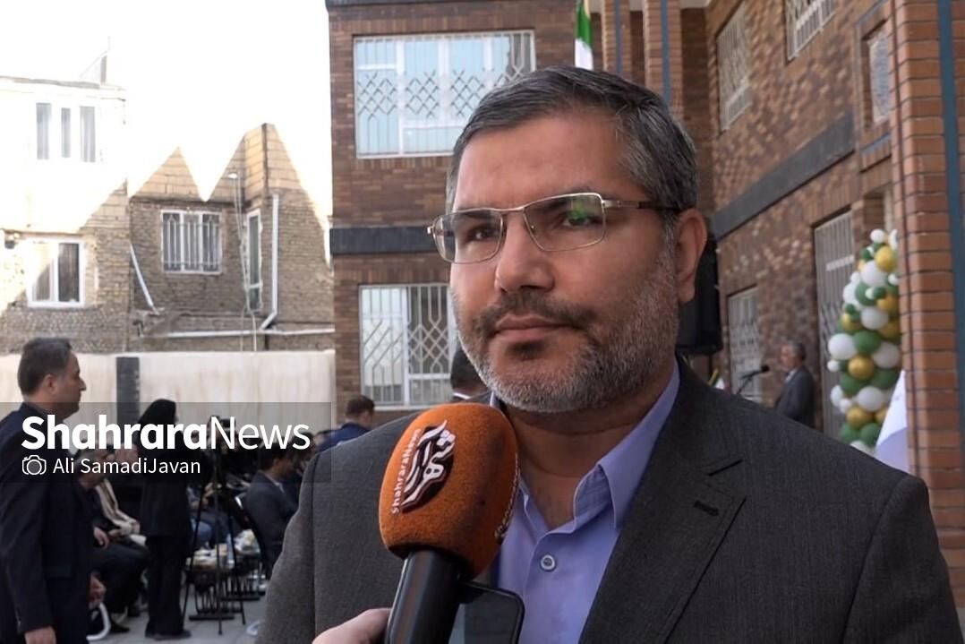 فرماندار مشهد: ۲۱۳ مدرسه تا ابتدای سال تحصیلی ۱۴۰۵ در شهرستان مشهد به بهرهبرداری خواهند رسید فرماندار مشهد: ۲۱۳ مدرسه تا ابتدای سال تحصیلی ۱۴۰۵ در شهرستان مشهد به بهرهبرداری خواهند رسید