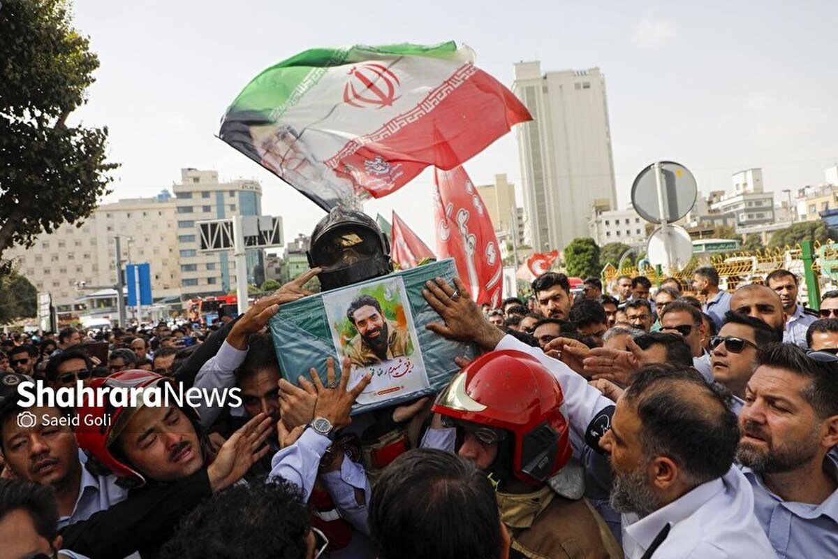 جزئیات جدید از حادثه شهادت آتش‌نشان فداکار «رضا فخریان»، در مشهد