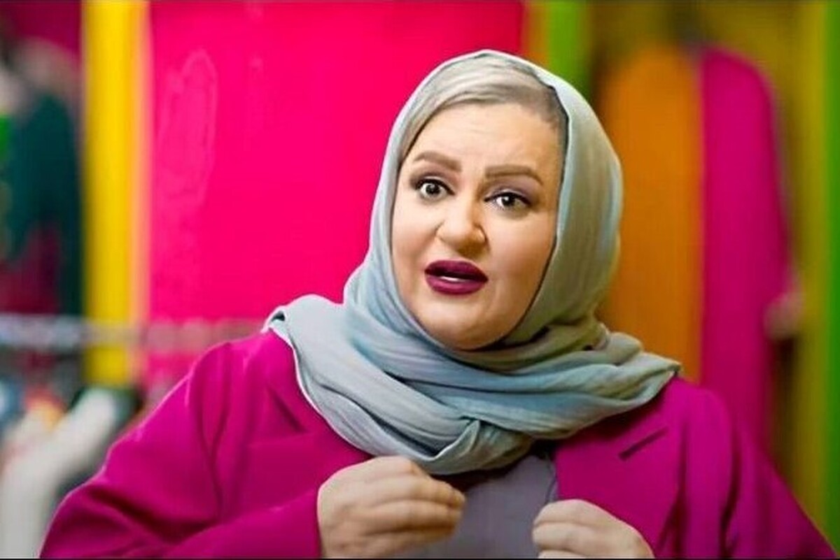 نعیمه نظام دوست را در پشت صحنه برنامه شفرونی ببینید.