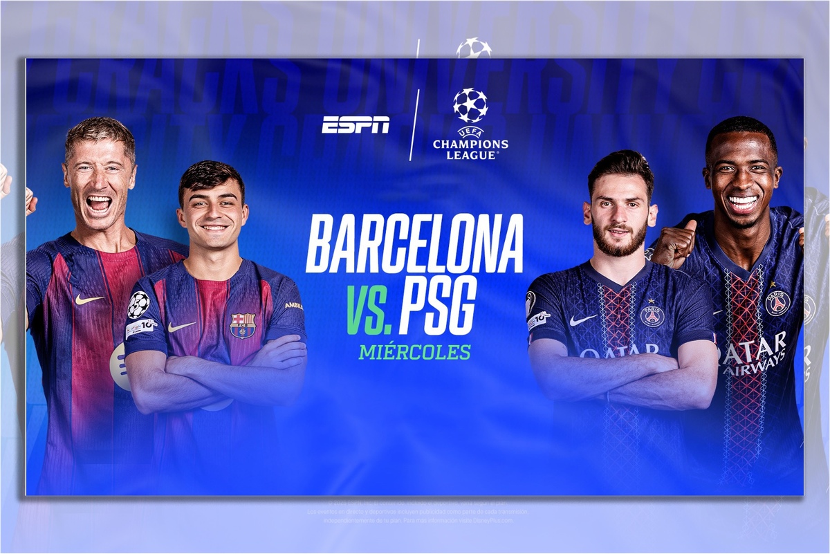 تیم‌های فوتبال بارسلونا و پاری‌سن‌ژرمن در هفته دوم لیگ قهرمانان اروپا به مصاف هم می‌روند.