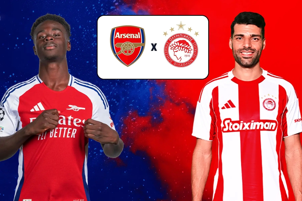تیم‌های فوتبال آرسنال و المپیاکوس در استادیوم امارات به مصاف هم می‌روند.