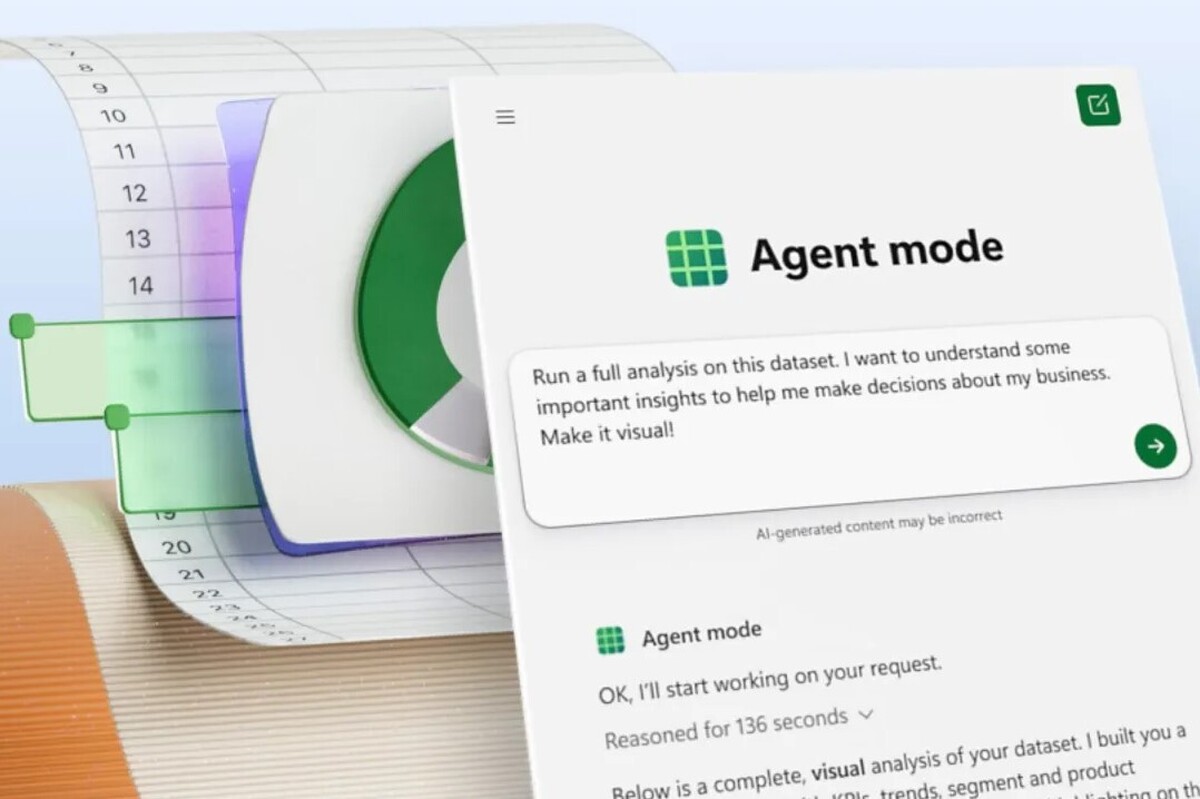 مایکروسافت قابلیت جدیدی به نام Agent Mode را معرفی کرده است که با کمک هوش مصنوعی، تولید اسناد و صفحات گسترده را ساده‌تر از همیشه می‌کند.