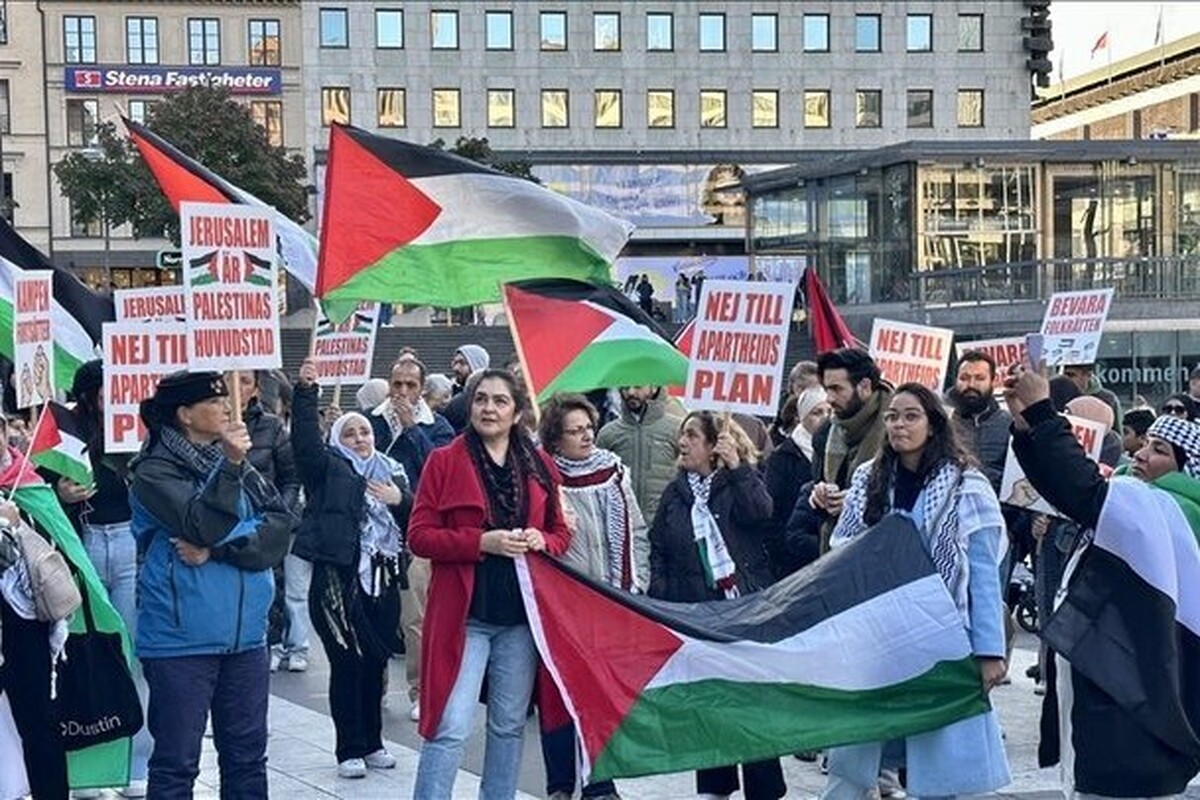 اعتراضات مردم ایتالیا در حمایت از غزه ادامه دارد