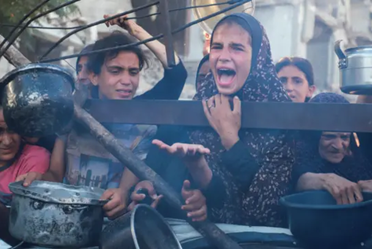 شهادت ۱۵۰ کودک در غزه بر اثر قحطی و گرسنگی