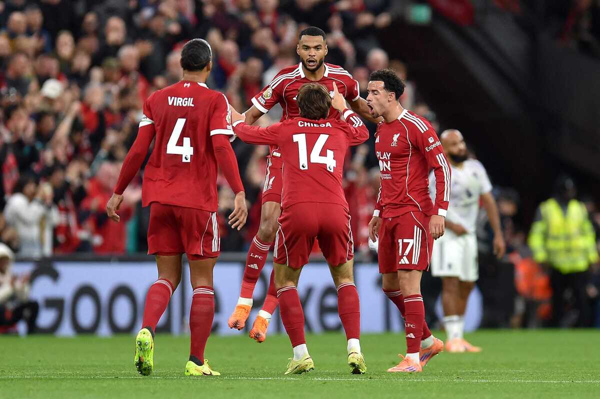 لیورپول در هفته سوم لیگ قهرمانان اروپا، فرانکفورت را گلباران کرد.