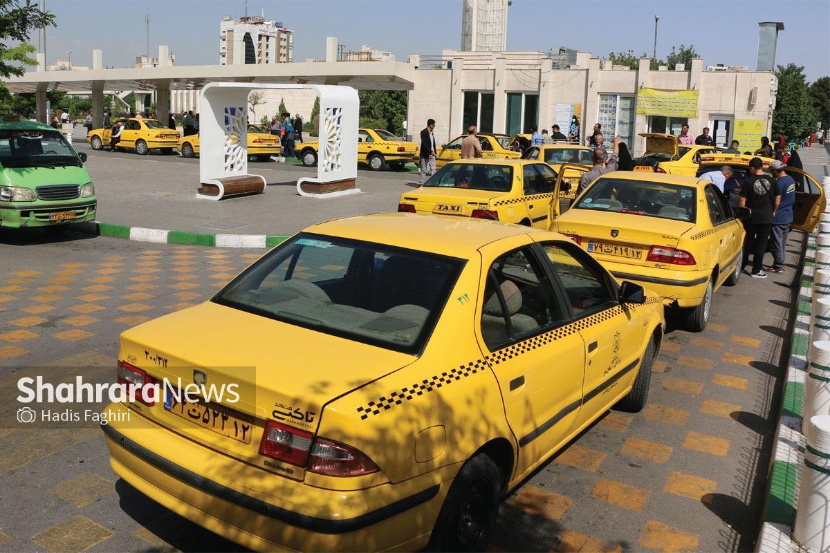 ساعاتی با رانندگان تاکسی مشهد و چالش هایی که با تاکسی های اینترنتی و مسافربرهای شخصی دارند.
