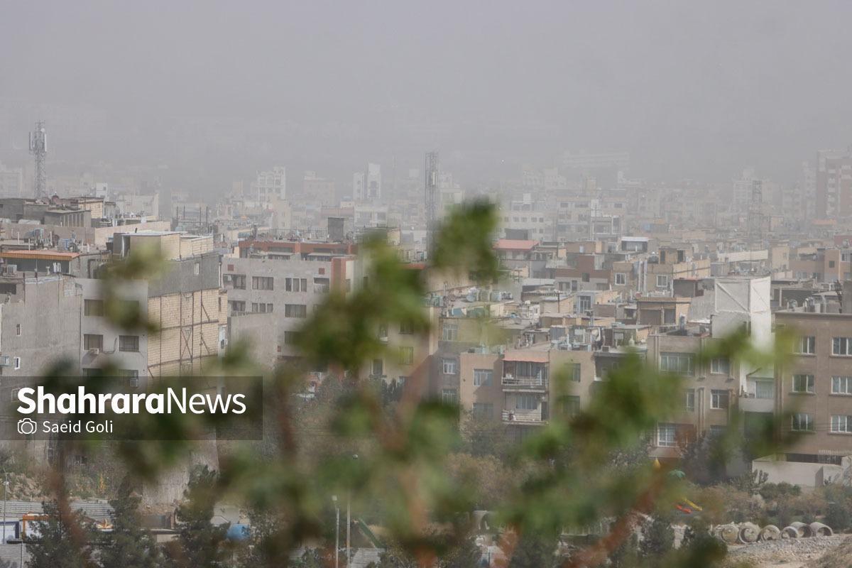 آلودگی هوای مشهد بر اثر فعال‌شدن کانون «قره قوم» ترکمنستان (۱۲ آبان ۱۴۰۴)