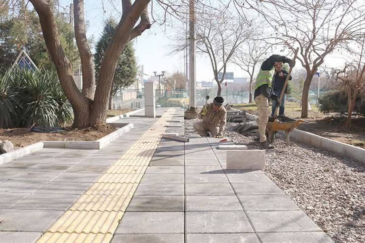 پیاده‌روسازی یک میلیون و ۳۵۰ هزار مترمربع از معابر مشهد در دوره ششم مدیریت شهری