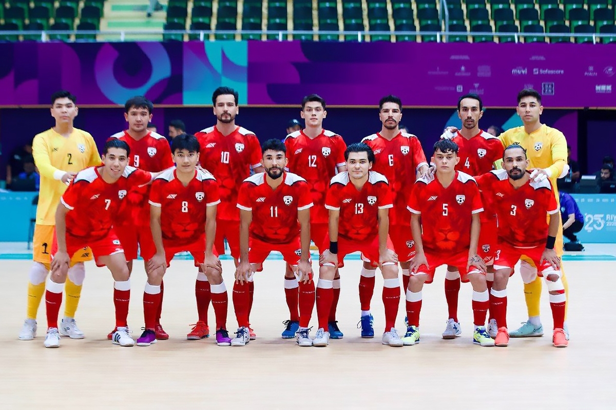 گروه تیم ملی افغانستان در جام ملت‌های فوتسال آسیا مشخص شد