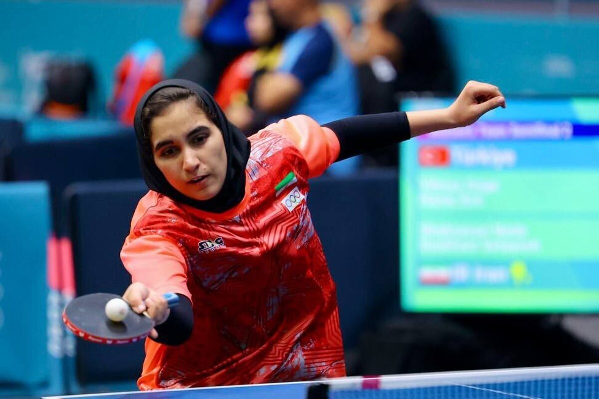 تیم ملی زنان تنیس روی میز ایران به مدال برنز رسید