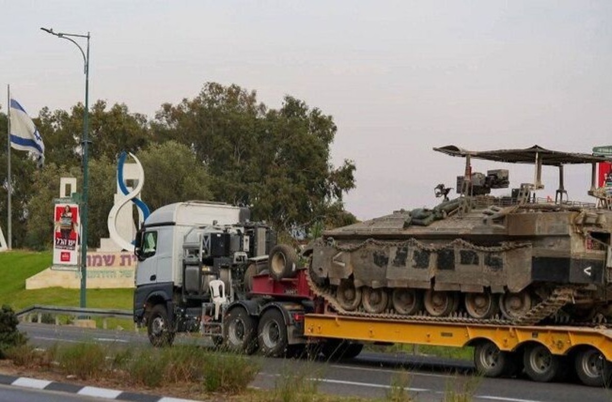 تجهیزات نظامی سنگین رژیم صهیونیستی به مرز لبنان منتقل شد (۲۱ آبان ۱۴۰۴)