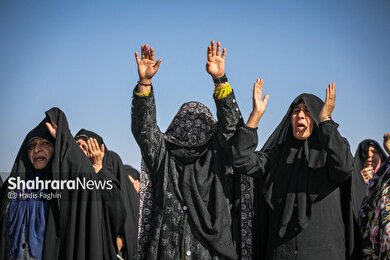 گزارش تصویری | اقامه نماز باران و استغاثه به درگاه الهی در مشهد (۲۲ آبان ۱۴۰۴)