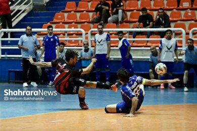 گزارش تصویری | لیگ دسته اول فوتسال | مسابقه بازرگانی دائم پناه و کسری گرمدره