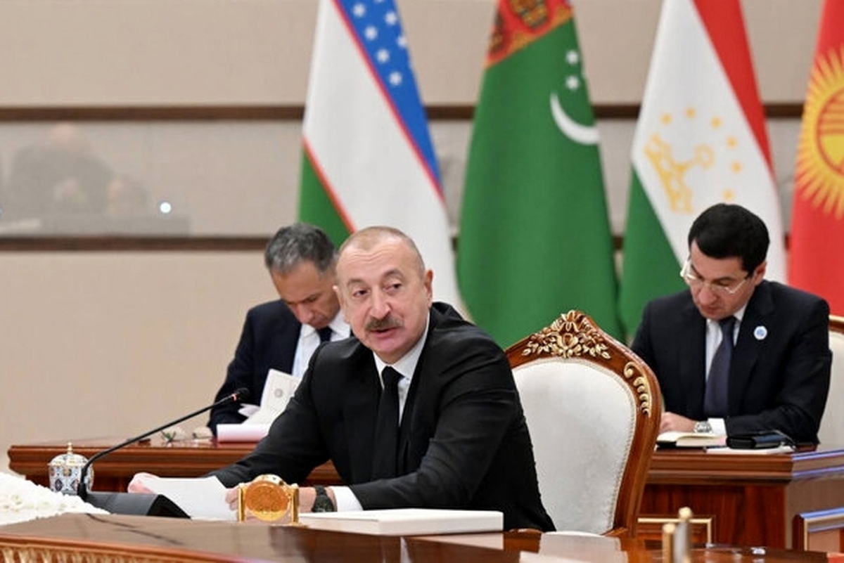 علی‌اف از روند تکمیلی بخش آذربایجانی کریدور زنگزور خبر داد