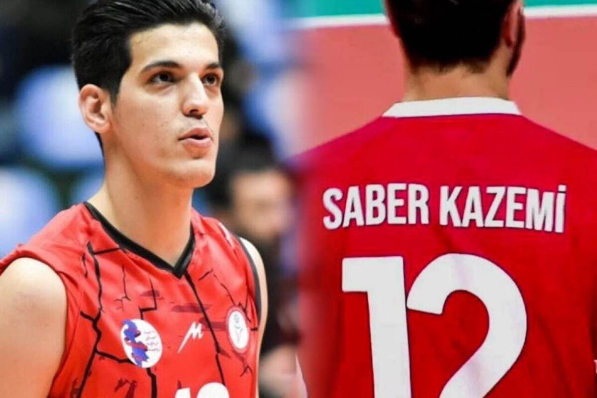 مرتضی شریفی، کاپیتان تیم ملی والیبال ایران، پیش از آغاز مسابقه تیمش در سوپرلیگ ترکیه با پیراهنی که نام صابر کاظمی روی آن حک شده بود، وارد زمین شد.