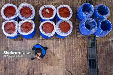گزارش تصویری | کارخانه تولید رب گوجه فرنگی