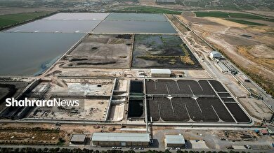 گزارش تصویری | فاز توسعه تصفیه‌خانه شماره دو غرب مشهد (پرکندآباد) (۲۶ آبان ۱۴۰۴)