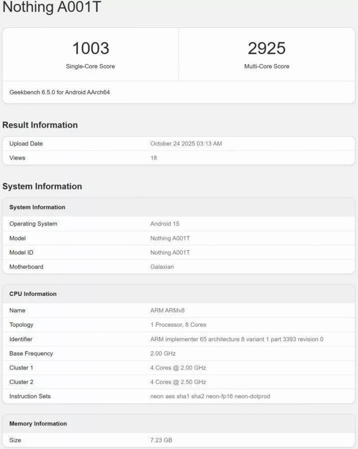تاریخ عرضه ناتینگ فون (3a) لایت مشخص شد + مشخصات و قیمت تاریخ عرضه ناتینگ فون (3a) لایت مشخص شد + مشخصات و قیمت