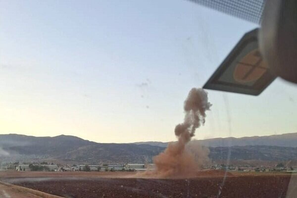 پهپاد اسرائیلی در لبنان سقوط کرد (۴ آبان ۱۴۰۴)