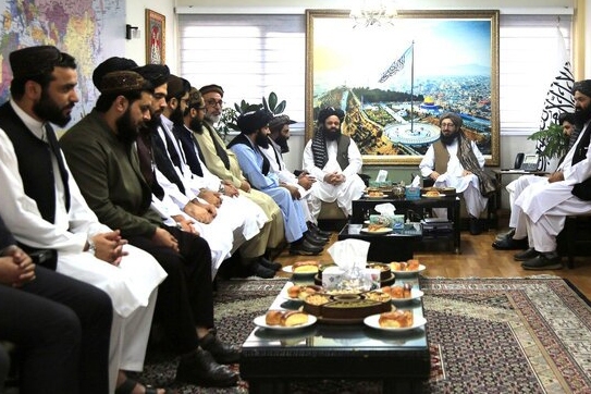 معاون وزیر کشور حکومت سرپرست افغانستان به سفارت کشورش در تهران رفت معاون وزیر کشور حکومت سرپرست افغانستان به سفارت کشورش در تهران رفت