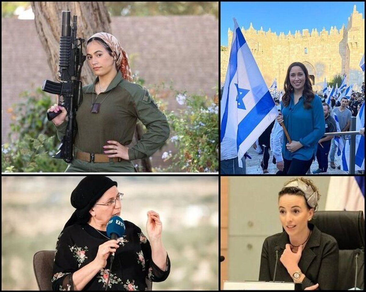 خطرناک‌ترین زنان اسرائیل را بشناسید| این ۴ زن بانی نسل کشی در غزه هستند