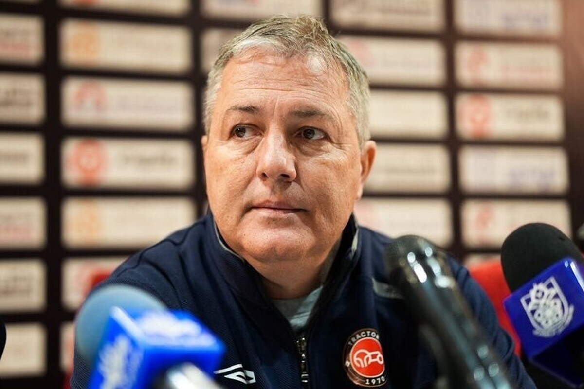سرمربی تیم تراکتور باز هم نتوانست پرسپولیس را شکست دهد.