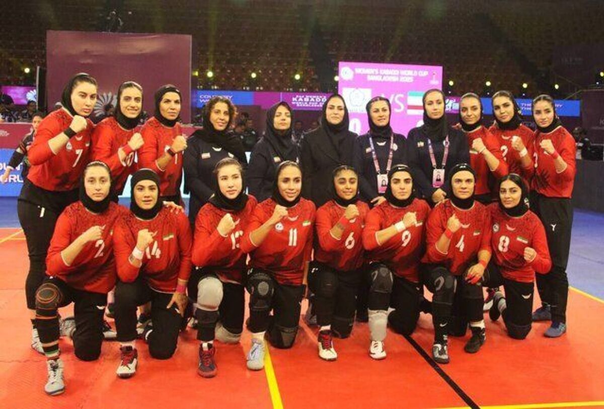 تیم ملی کبدی زنان به نیمه نهایی قهرمانی جهان صعود کرد