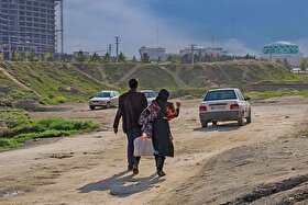 روایت یکی از مناطق حاشیه‌ای و پرحاشیه مشهد | خطر چند متر آن سوی کال!