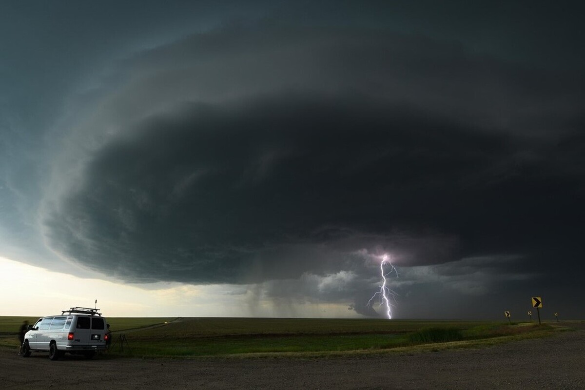 ویدئویی دیدنی از مهیب‌ترین گردباد دنیا را مشاهده می‌کنید.